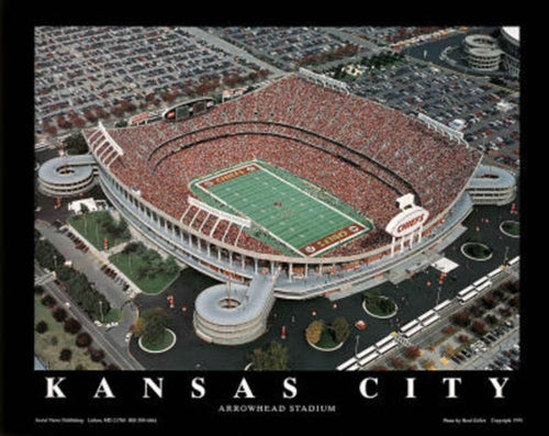 Kansas City - Chiefs at Arrowhead Stadium by Brad Geller