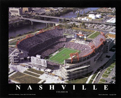 Nashville, Tennessee - Titans at Coliseum by Brad Geller