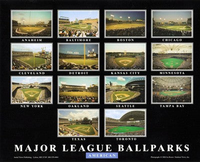 Major League Ballparks - American League by Ira Rosen