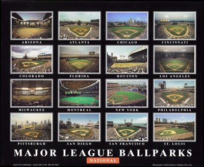 Major League Ballparks - National League by Ira Rosen