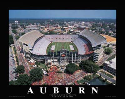 Auburn University - Jordan Stadium, Auburn, Alabama by Mike Smith