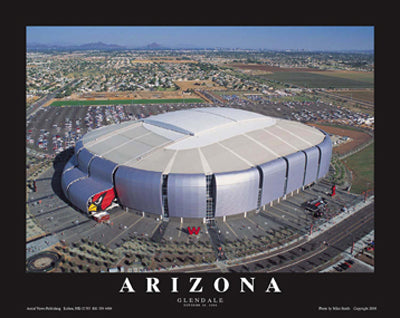 Arizona Cardinals, Phoenix University Stadium, Glendale, AZ by Mike