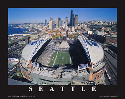 Seattle Seahawks, Quest Field, Washington by Mike Smith