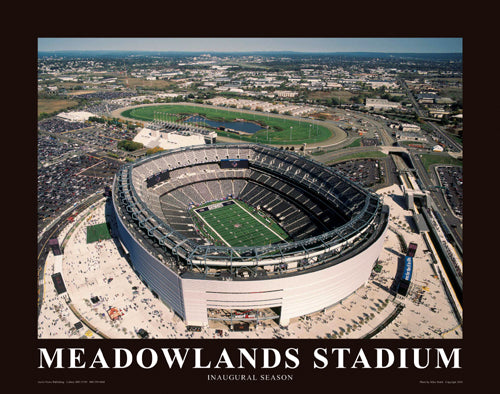 NY Giants at New Meadowlands Staium, Inaugural Season by Mike Smith