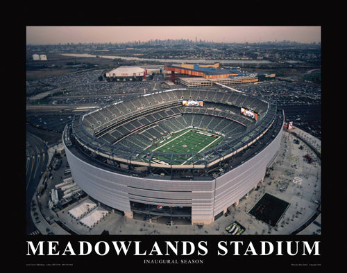 NY Jets at New Meadowland Stadium, Inaugural Season by Mike Smith