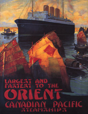 Orient - Canadian Pacific Wall Art | 16 1/2 x 11 1/2 Fine Art Print