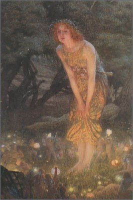 Midsummer Eve by Edward Robert Hughes | 36 x 24 Fine Art Print