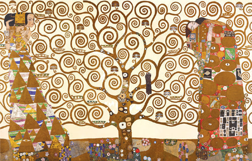 Framed Art Tree of Life by Gustav Klimt | 24 x 36