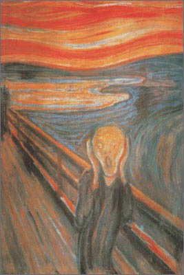 The Scream by Edvard Munch | 36 x 24 Fine Art Print