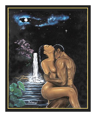 Moonlight Love by Kolongi Brathwaite | 22 x 18 Fine Art Print