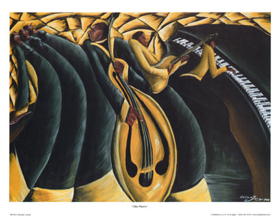 Ohio Players by Kerream Jones | 7 3/4 x 10 Fine Art Print