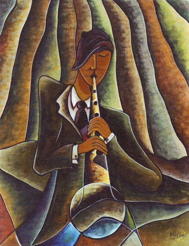 Blues by Nathaniel Barnes | 18 x 14 Fine Art Print