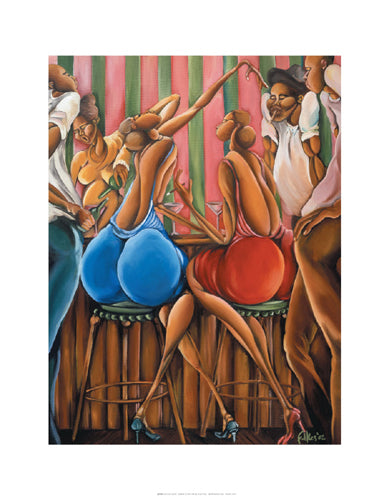 The Bar by Nicole Folkes | 18 x 14 Fine Art Print