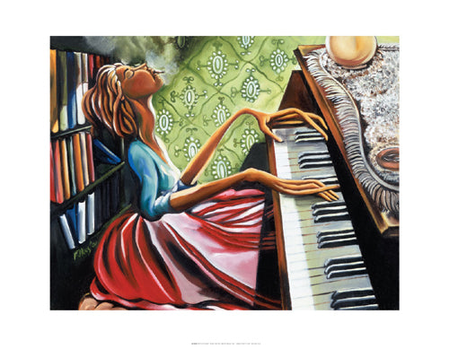 Piano by Nicole Folkes | 14 x 18 Fine Art Print