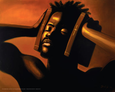 Hear No Evil (male) by Sterling Brown | 11 x 14 Fine Art Print