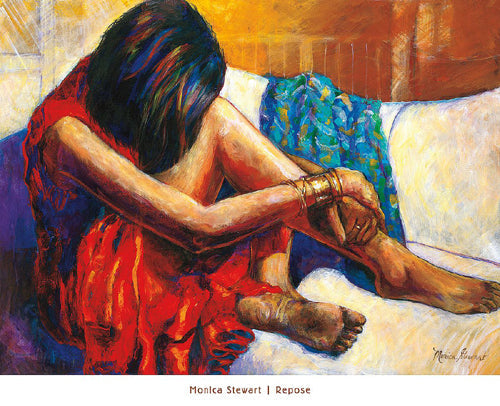 Framed Art Repose by Monica Stewart | 26 x 32