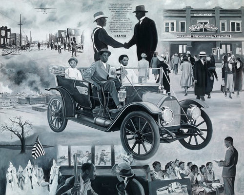 Black Wall Street by Kolongi Brathwaite | 24 x 36 Fine Art Print