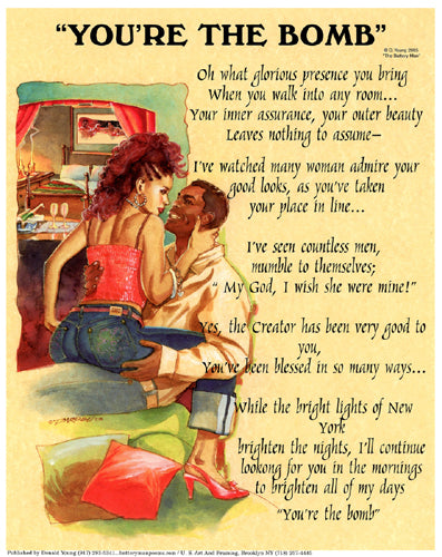 You’re the Bomb by Batteryman | 10 x 8 Fine Art Print