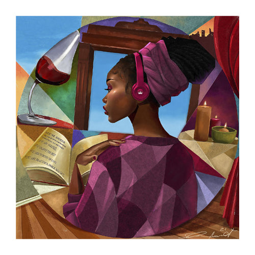 You’re Enough by Salaam Muhammad | 16 x 16 Fine Art Print