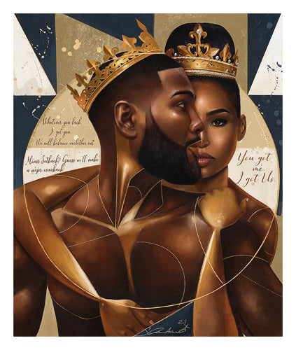 Protection by Salaam Muhammad | 26 x 22 Fine Art Print