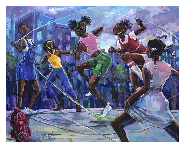 Framed Art Double Dutch by Robert Jackson | 24 x 30