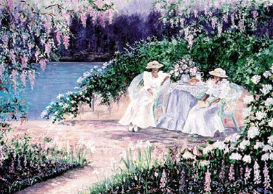 Afternoon Tea by Consuelo Gamboa | 20 x 26 Fine Art Print