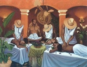 Our Turn by Henry Lee Battle | 24 x 32 Fine Art Print