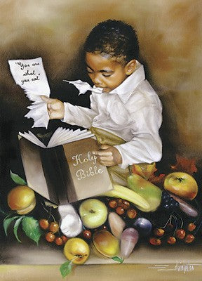 You Are What You Eat (His) by Edwin Lester | 22 x 16 Fine Art Print