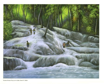 Dunns River Falls by Geo Smith | 24 x 32 Fine Art Print