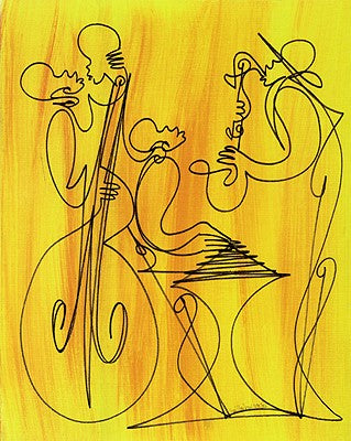 Musical Love by Sir Shadow | 10 x 8 Fine Art Print