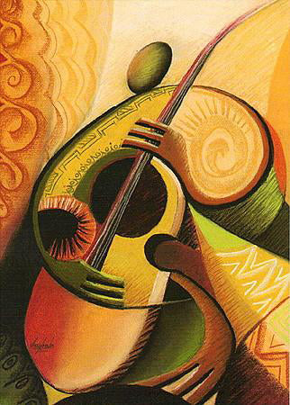 Strings by Okaybabs | 29 x 23 Fine Art Print