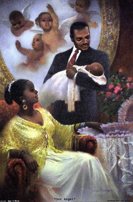 Our Little Angel by May C. Wrey | 36 x 24 Fine Art Print