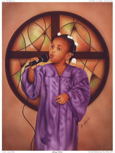 Framed Art Young Soloist by Aaron Hicks | 16 x 12