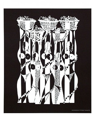 Fruit Bearers by Karen Buster | 28 x 22 Fine Art Print