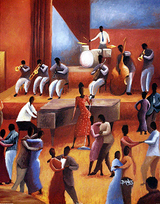 The Jazz Singer by Jason Delancey | 28 x 22 Fine Art Print