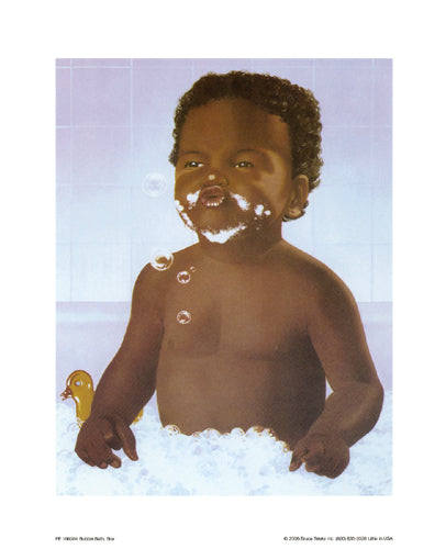 Bubble Bath Boy by Stanley Morgan | 10 x 8 Fine Art Print
