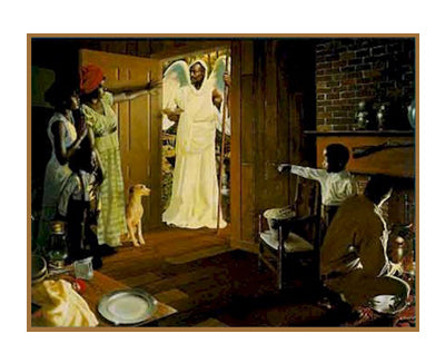 Come Sup with Me by Edward Clay Wright | 22 x 28 Fine Art Print