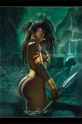 Warrior by Sterling Brown | 36 x 24 Fine Art Print