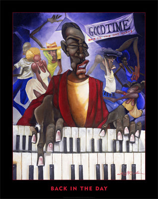 Back in the Day by Michael Wallace | 30 x 24 Fine Art Print