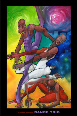 Dance Trio by Michael Wallace | 36 x 24 Fine Art Print