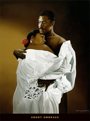 Ebony Embrace by Edward Clay Wright | 32 x 24 Fine Art Print