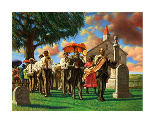 Uncle Joe's Funeral by Sarah Jenkins | 16 x 20 Fine Art Print