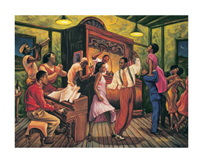 Swing Night by Sarah Jenkins | 16 x 20 Fine Art Print