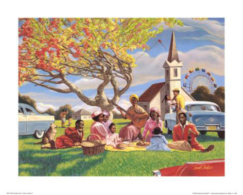 Sunday Picnic by Sarah Jenkins | 16 x 20 Fine Art Print