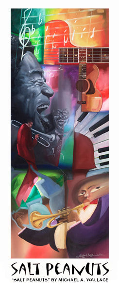 Salt Peanuts by Michael Wallace | 40 x 16 Fine Art Print