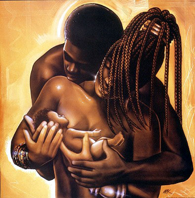 Together by WAK - Kevin A. Williams | 13 3/4 x 13 3/4 Fine Art Print