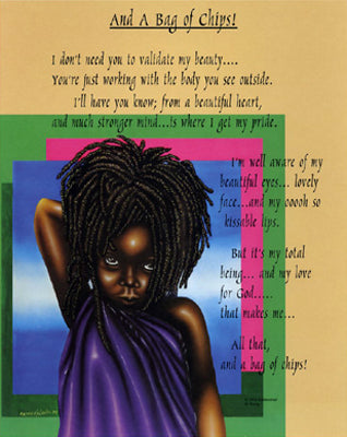 And a Bag of Chips (mini) by Batteryman | 10 x 8 Fine Art Print