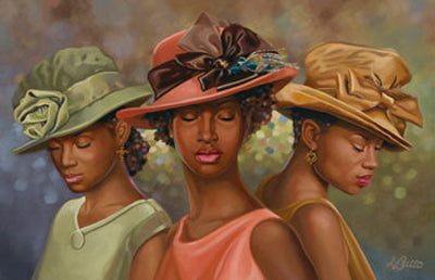 Faith Hope and Love by Henry Lee Battle | 24 x 36 Fine Art Print