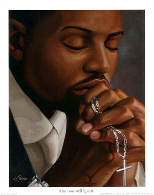 His Time Well Spent by Henry Lee Battle | 16 x 12 Fine Art Print