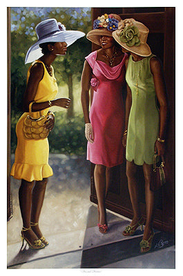 Second Service by Henry Lee Battle | 16 x 12 Fine Art Print